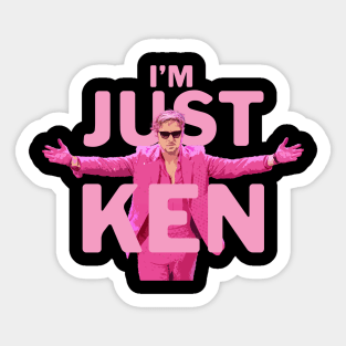 Just Ken by Buck Tee Sticker